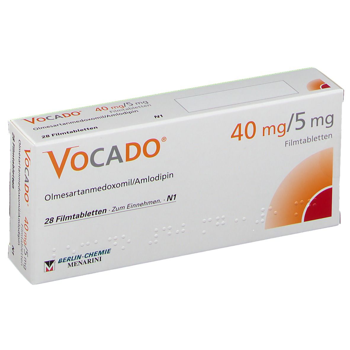 Vocado 40 mg/5 mg Filmtabletten 28 St