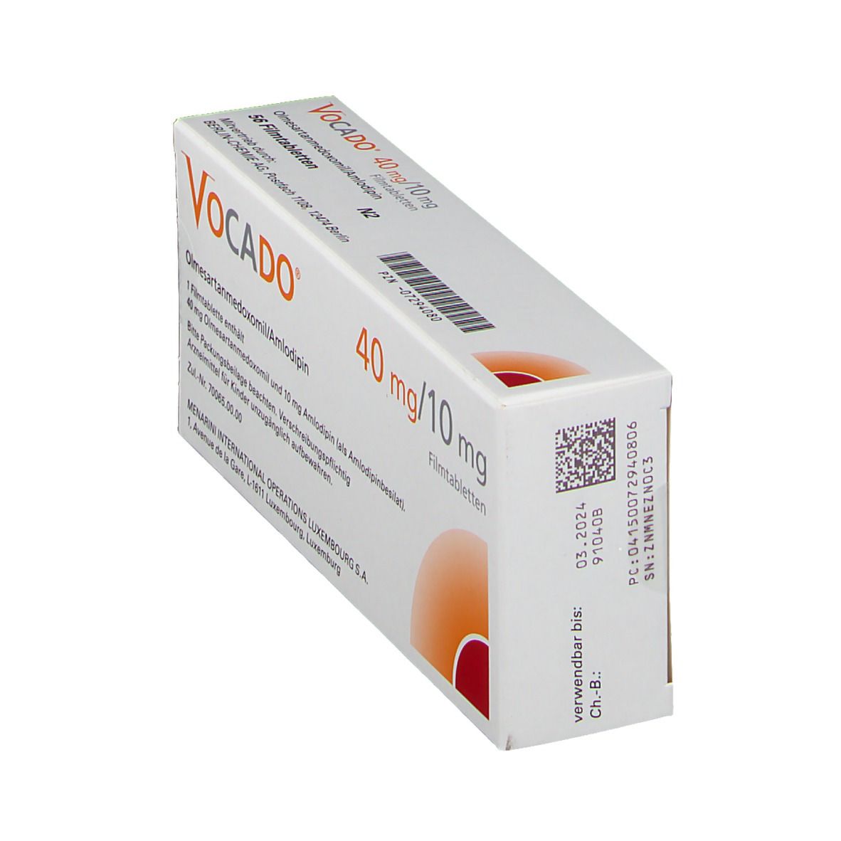 Vocado® 40 mg/10 mg