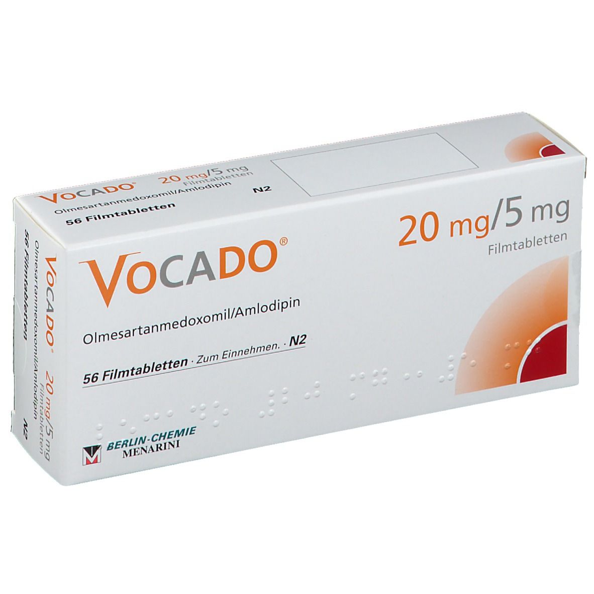 Vocado® 20 mg/5 mg
