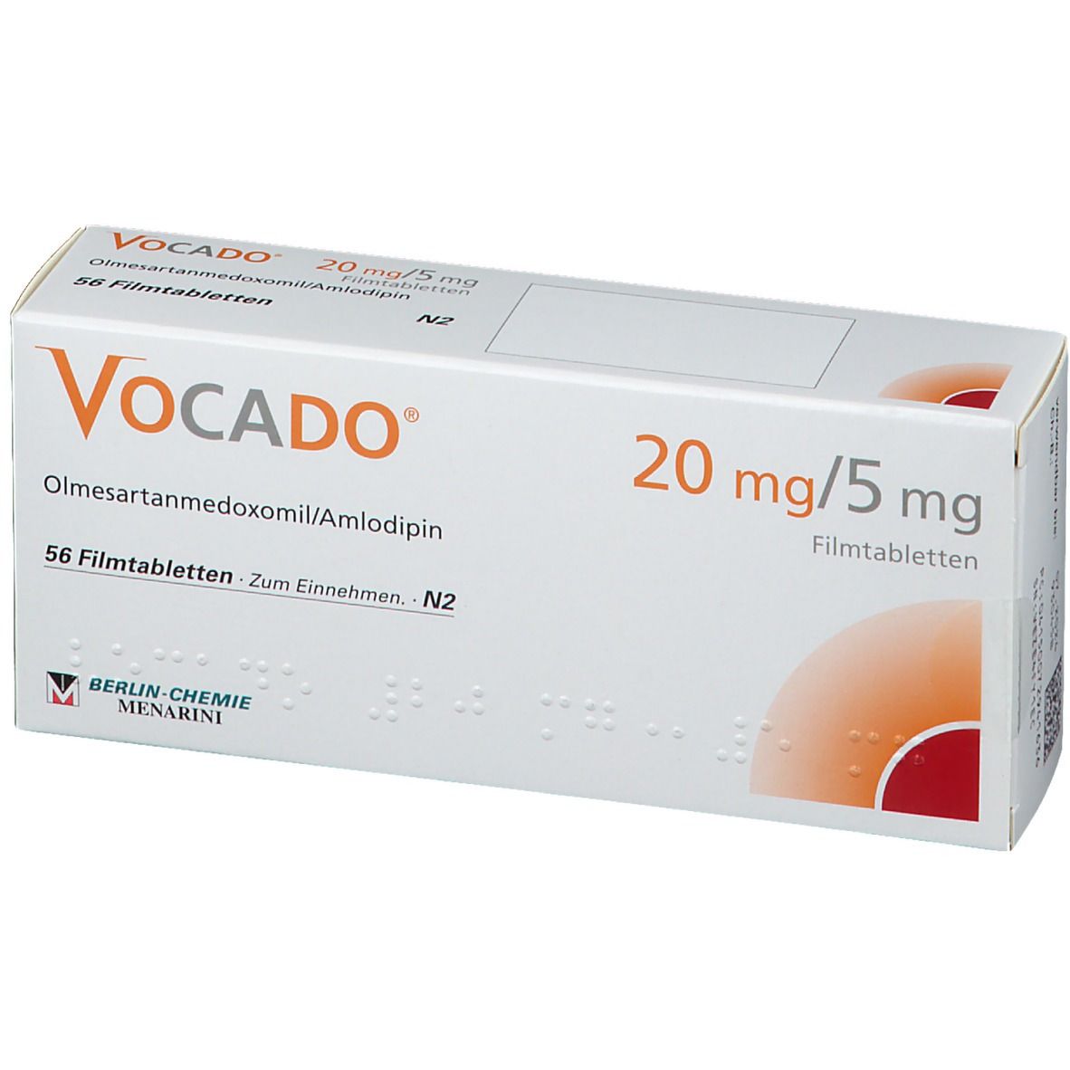 Vocado® 20 mg/5 mg