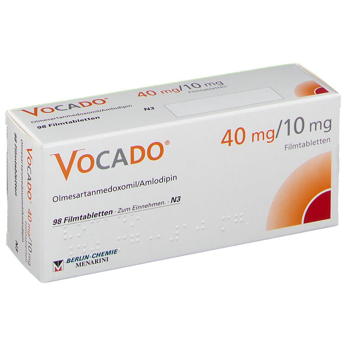 Vocado 40 mg/10 mg Filmtabletten 98 St