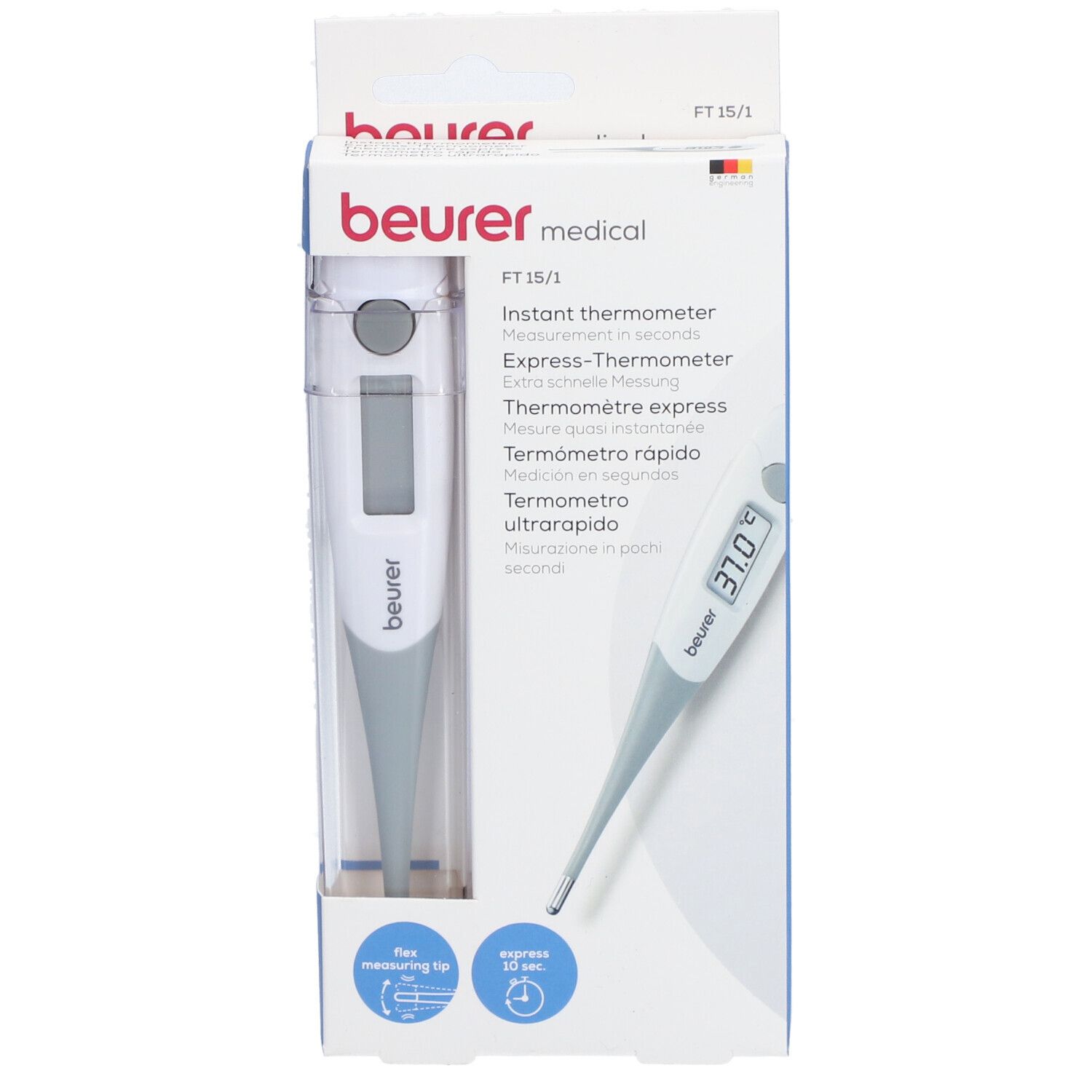 beurer Express Thermometer - Extra schnelle Messung