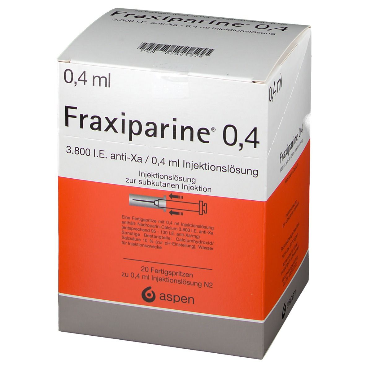 Fraxiparine® 04 20x04 Ml Mit Dem E Rezept Kaufen Shop Apotheke