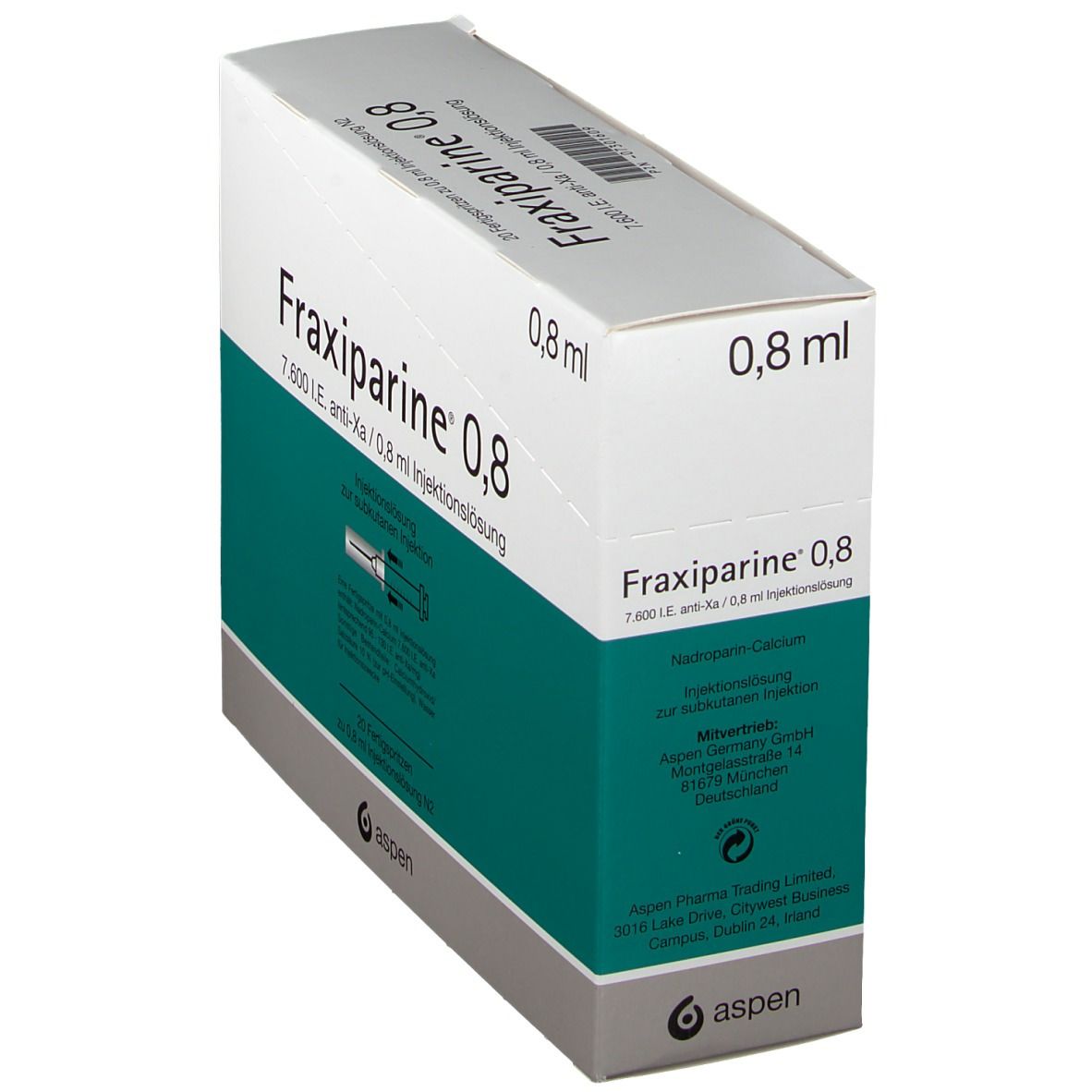 Fraxiparine® 08 20x08 Ml Mit Dem E Rezept Kaufen Shop Apotheke