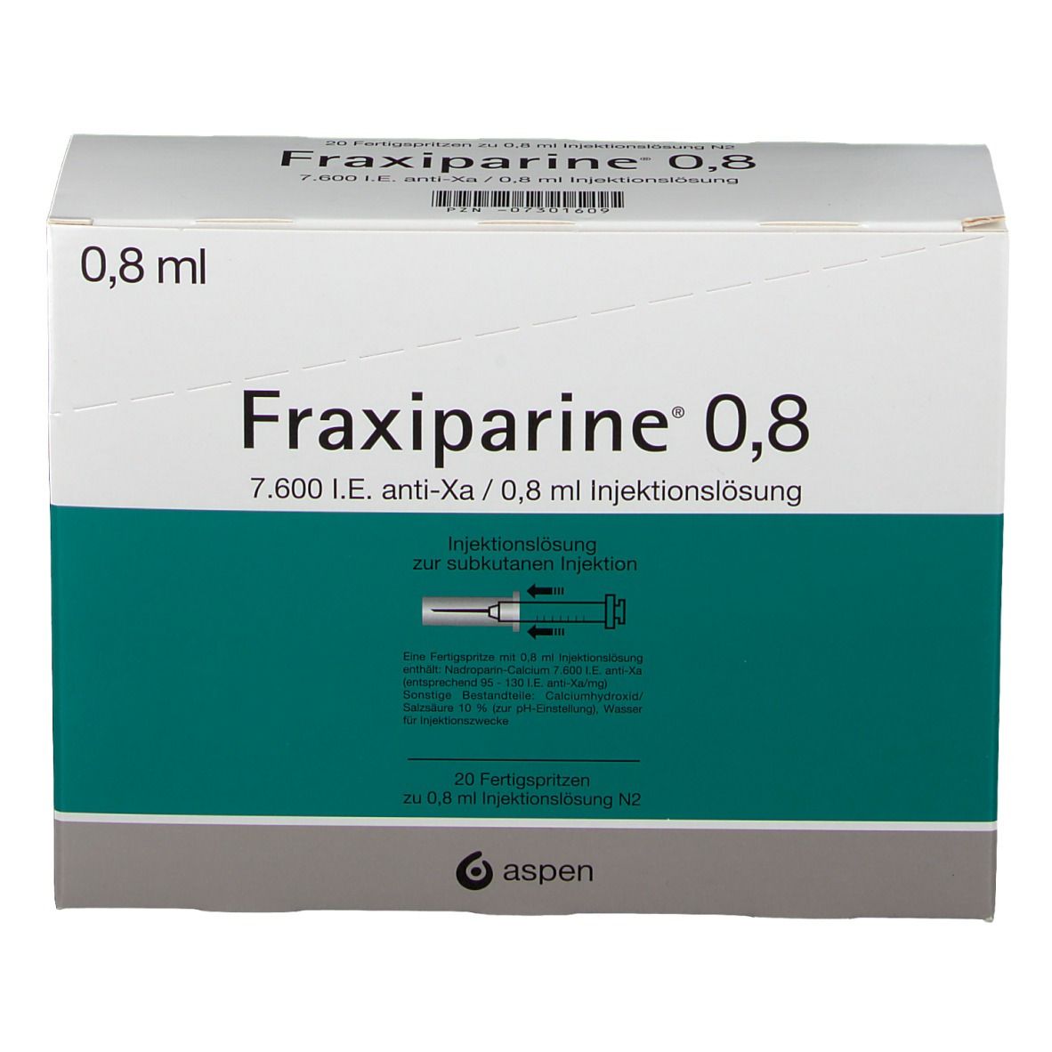 Fraxiparine® 08 20x08 Ml Mit Dem E Rezept Kaufen Shop Apotheke