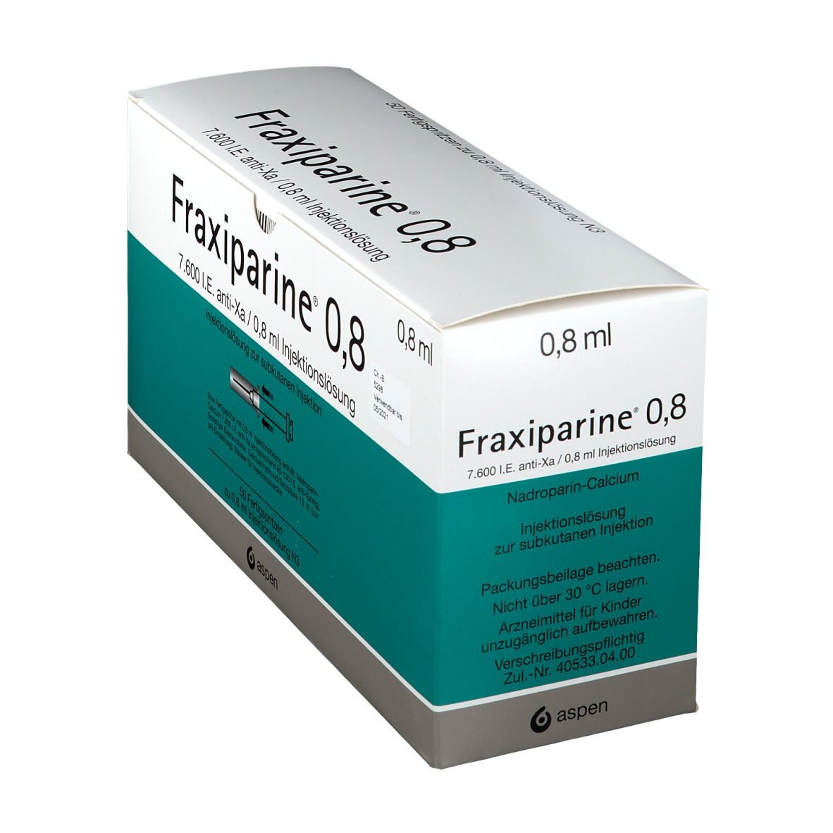 Fraxiparine® 08 50x08 Ml Mit Dem E Rezept Kaufen Shop Apotheke