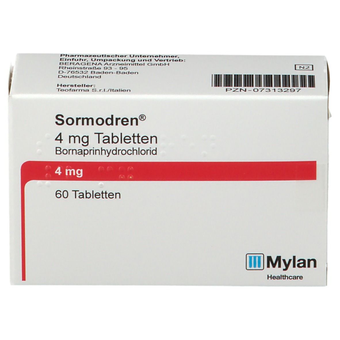 Sormodren® 4 mg