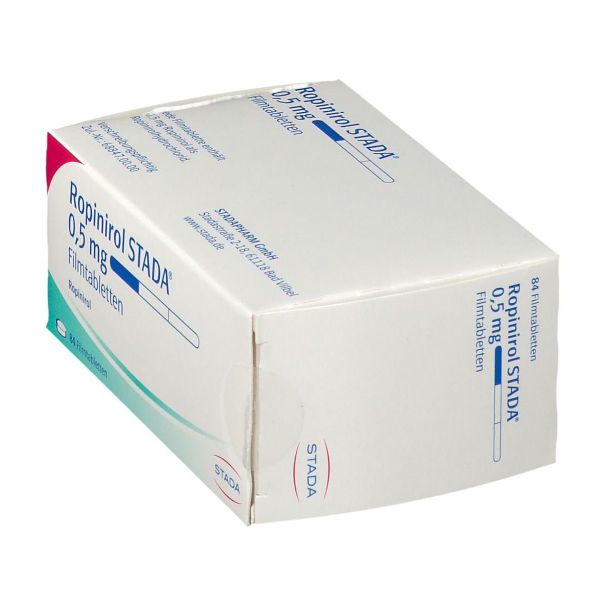 Ropinirol Stada 0,5 mg Filmtabletten 84 St