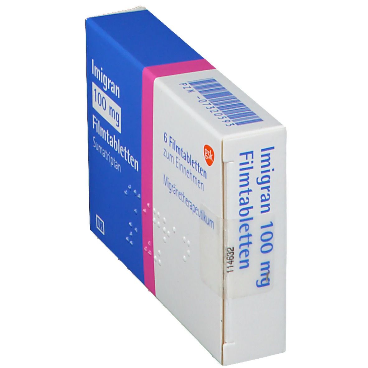 Imigran 100 mg Filmtabletten 6 St