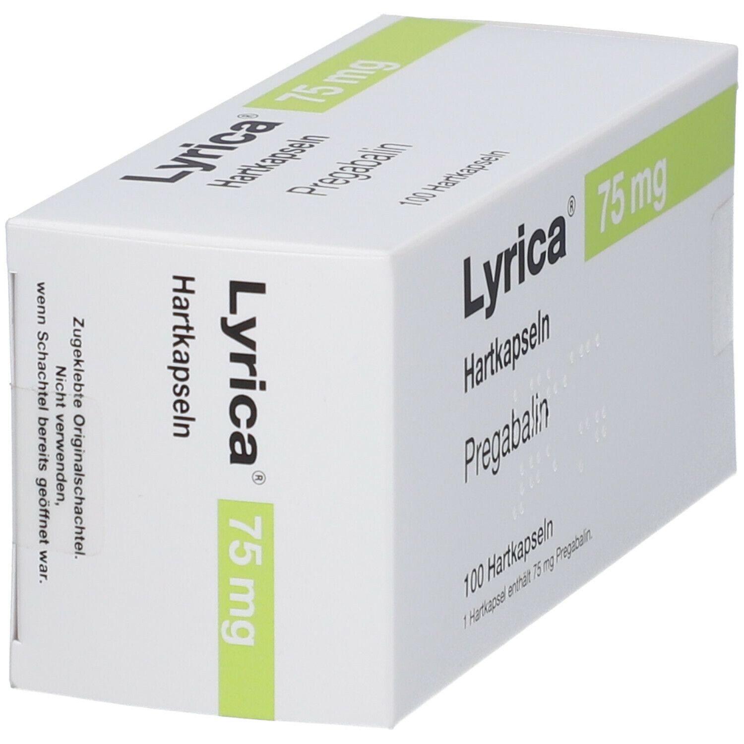 Lyrica 75 mg Hartkapseln 100 St