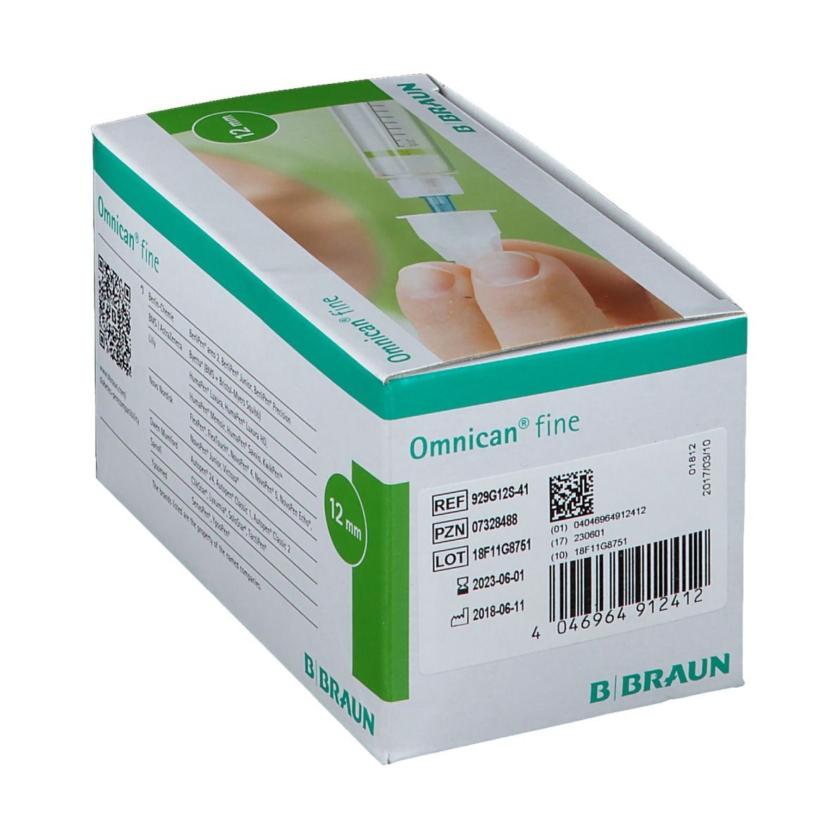Omnican® fine Penkanüle 29G 0,33 x 12mm