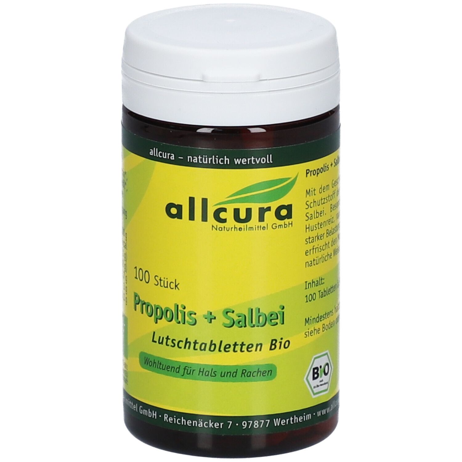 Propolis Salbei Lutschtabletten Bio