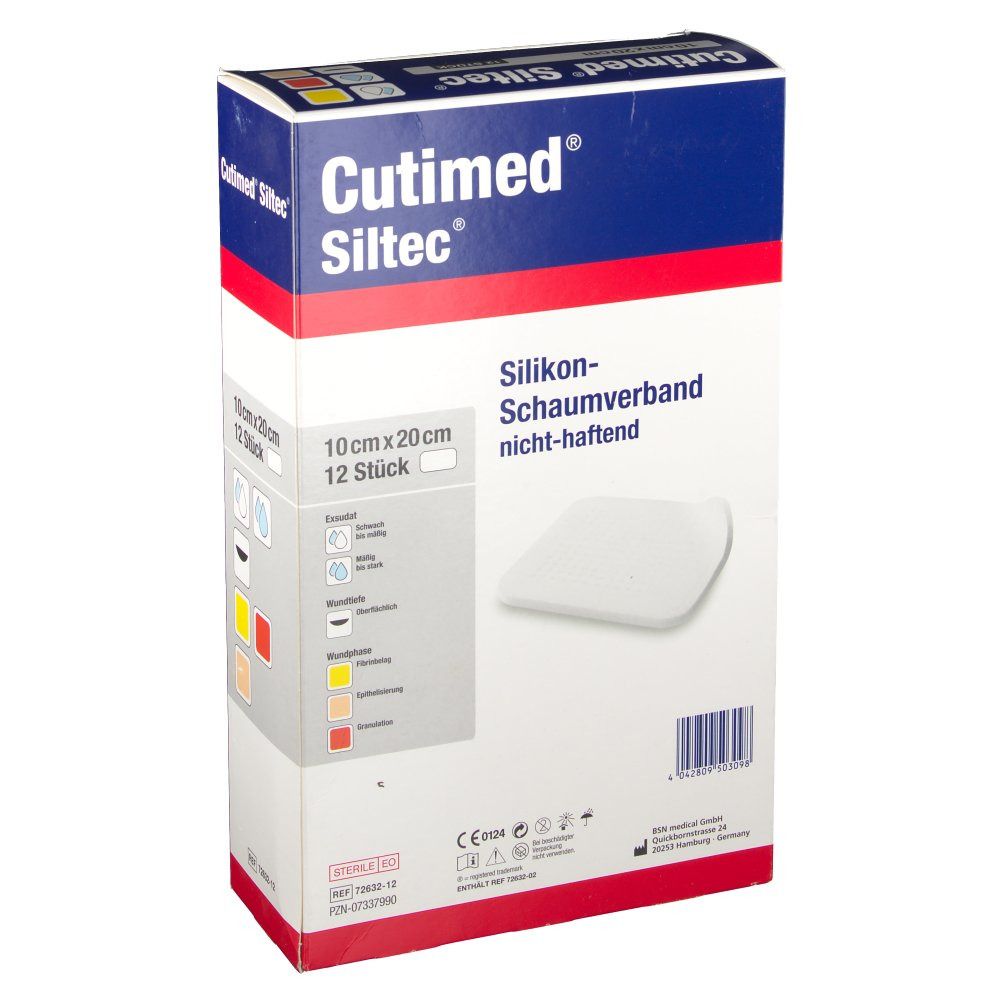 Cutimed® Siltec 10 cm x 20 cm