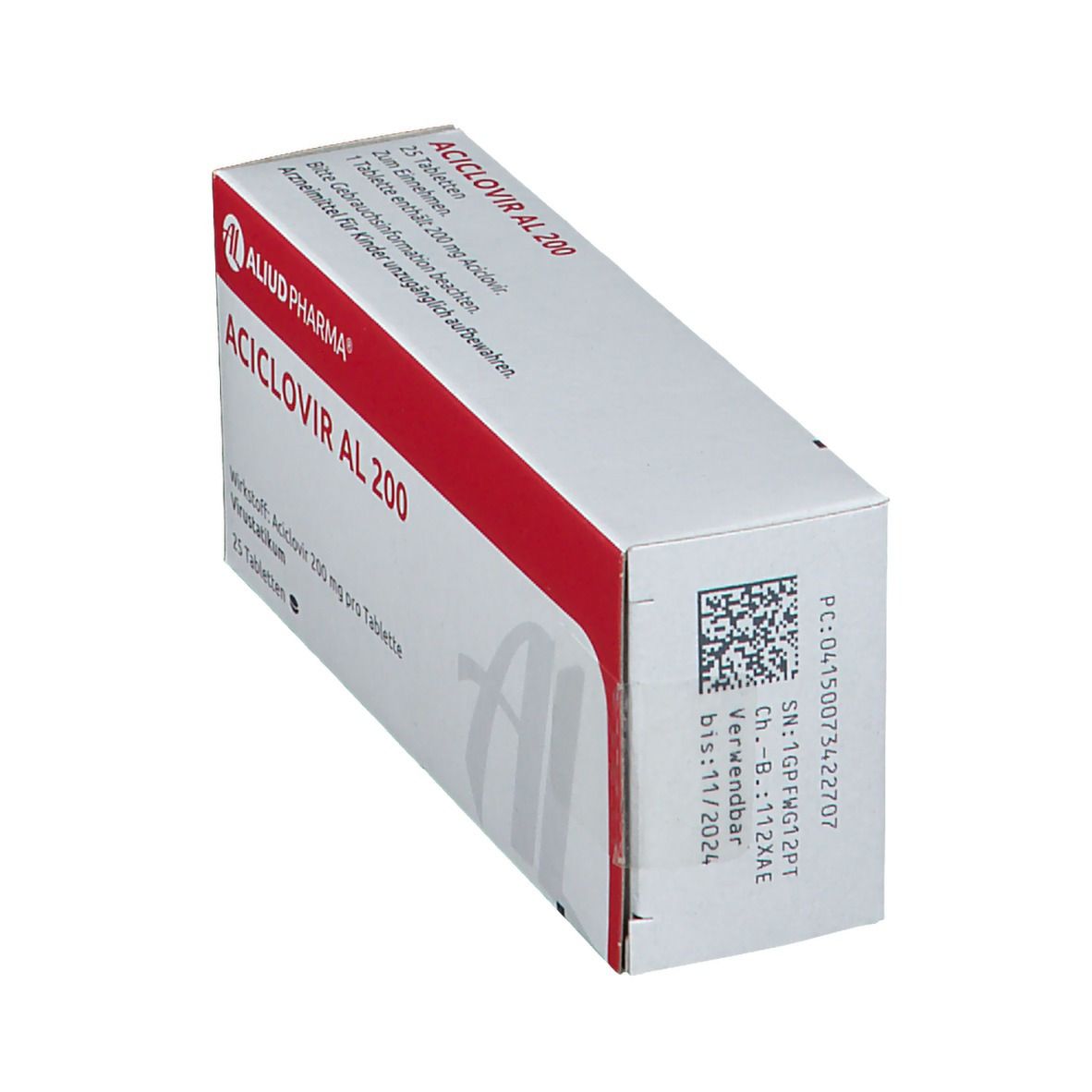 Aciclovir AL 200 Tabletten 25 St