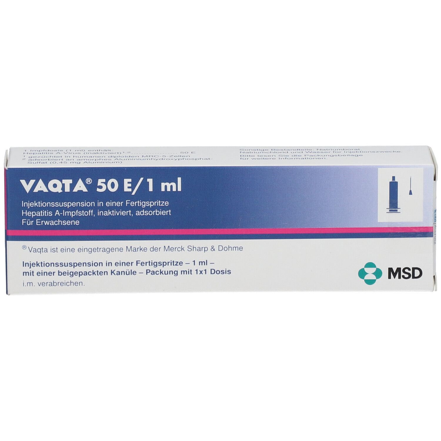 Vaqta 50 E/1 ml