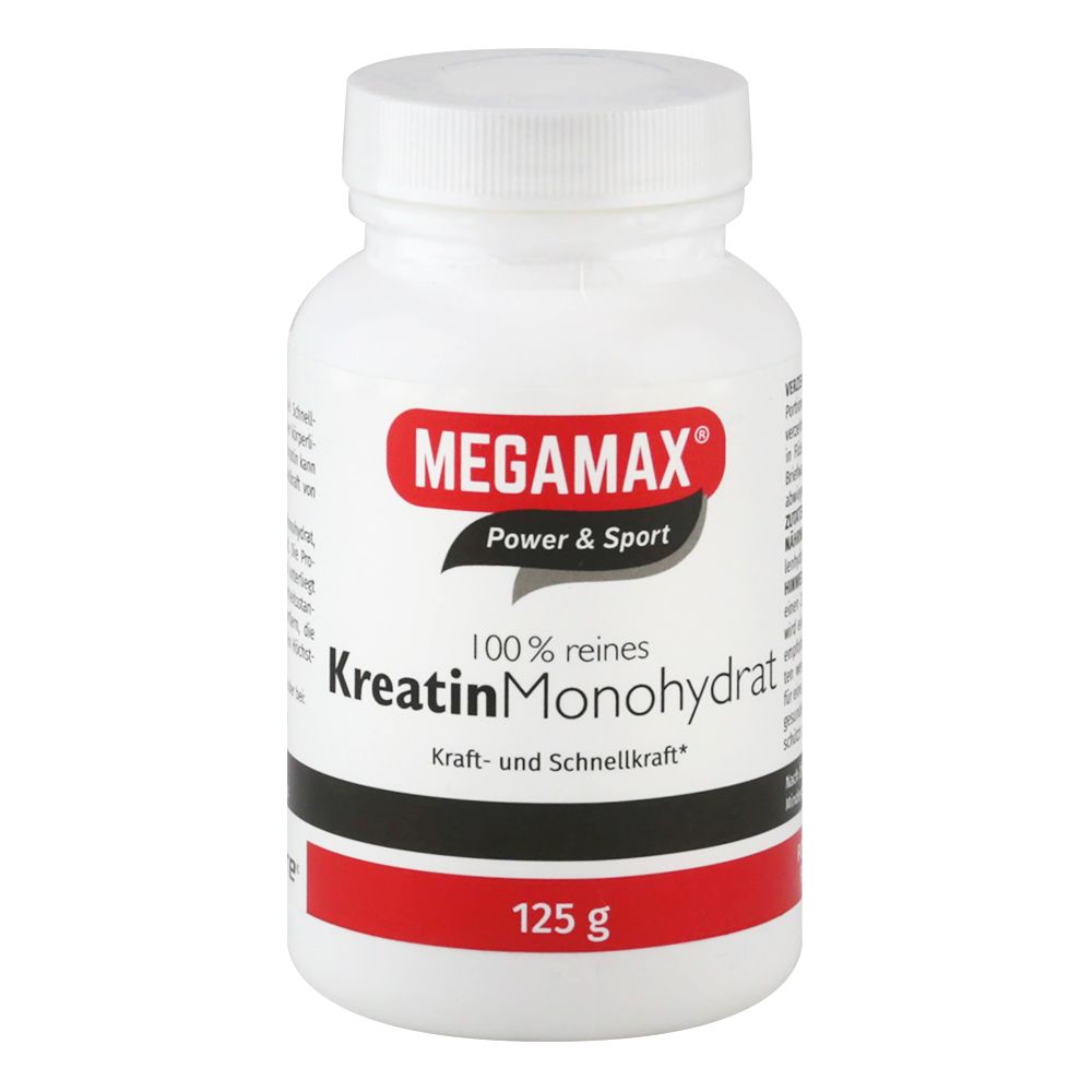 Megamax® Power & Sport 100% reines KreatinMonohydrat