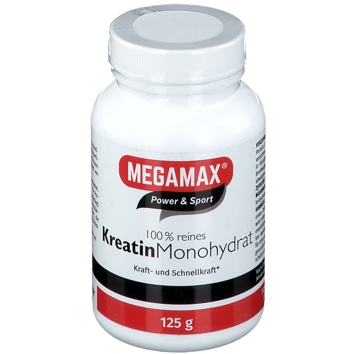 MEGAMAX® Power & Sport 100% reines KreatinMonohydrat