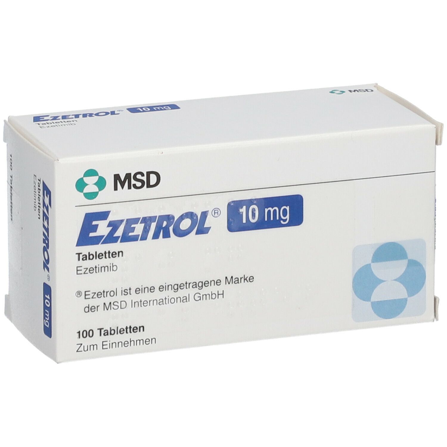 Ezetrol 10 Mg 100 St Mit Dem E Rezept Kaufen Shop Apotheke