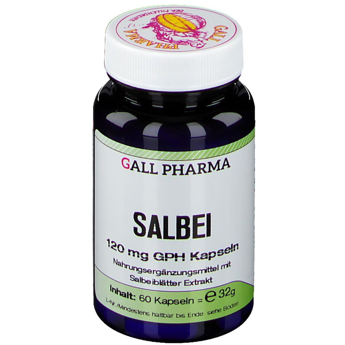 GALL PHARMA Salbei 120 mg GPH Kapseln