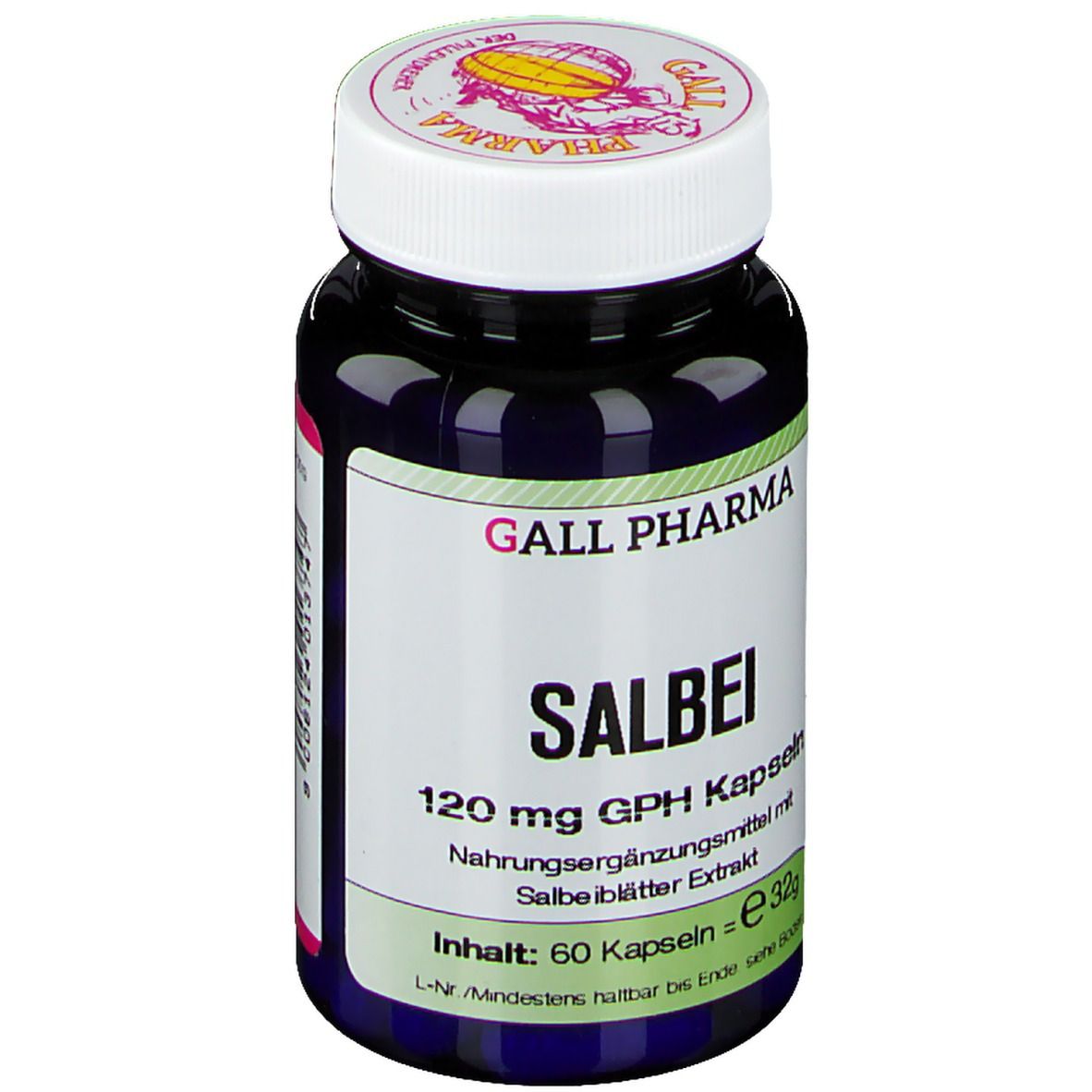 GALL PHARMA Salbei 120 mg GPH Kapseln