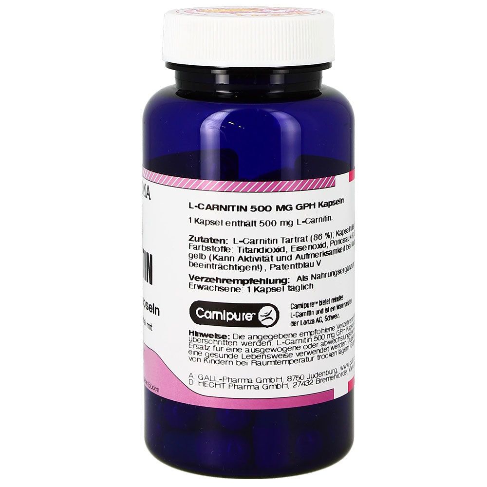GALL PHARMA L-Carnitin 500 mg GPH