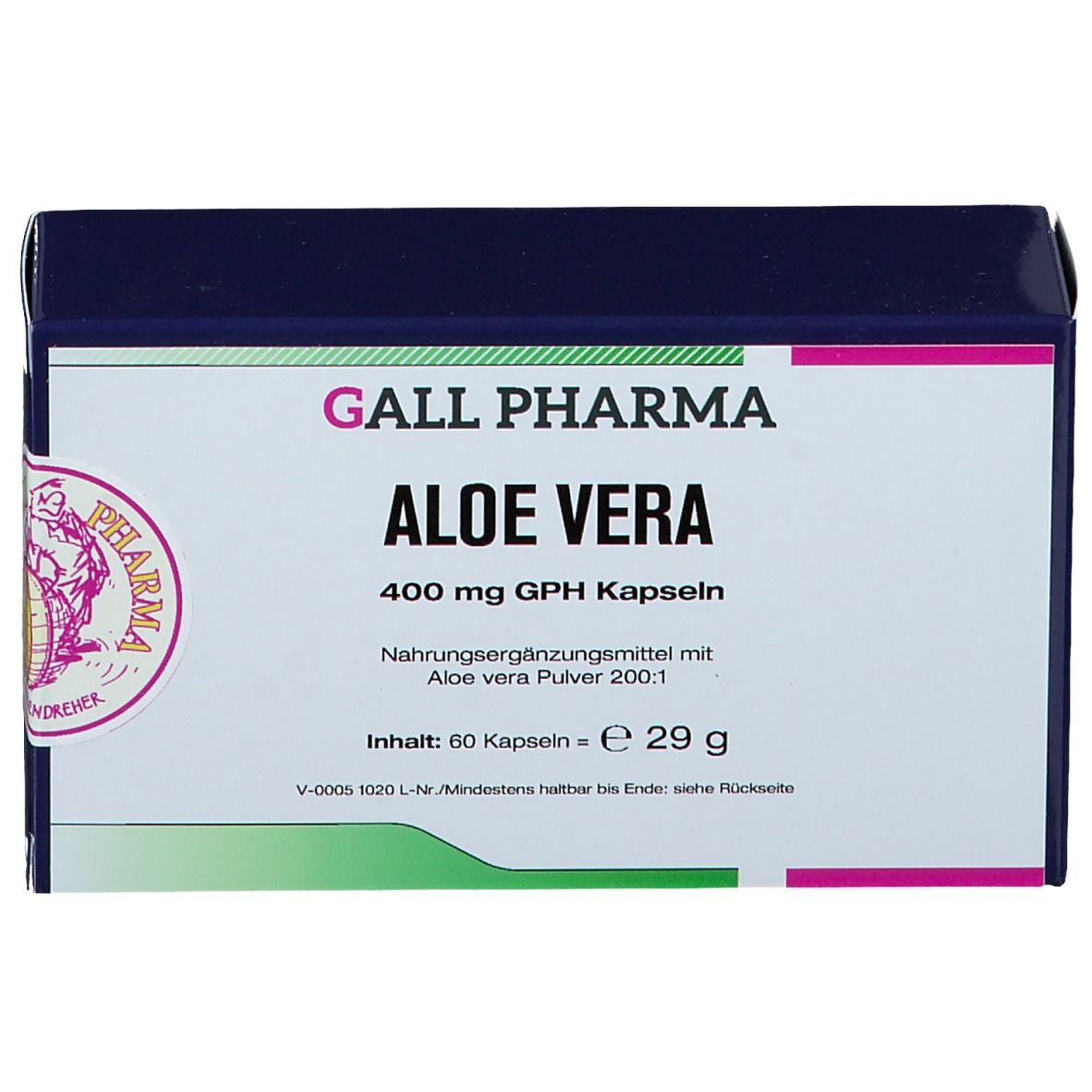 GALL PHARMA Aloe Vera 400 mg GPH Kapseln