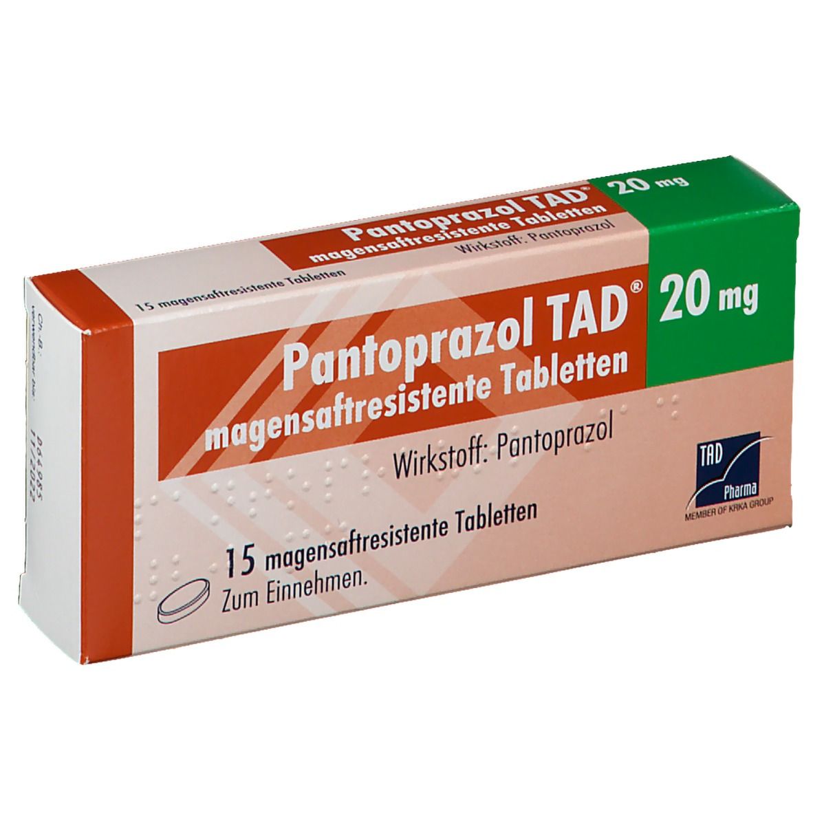 Pantoprazol TAD® 20 mg