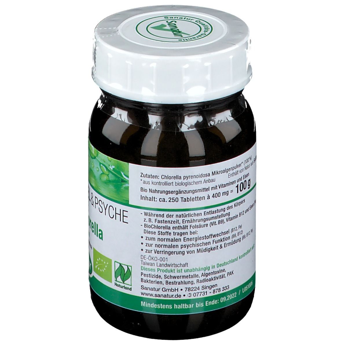 Biochlorella Pyren Sanatur Tabletten