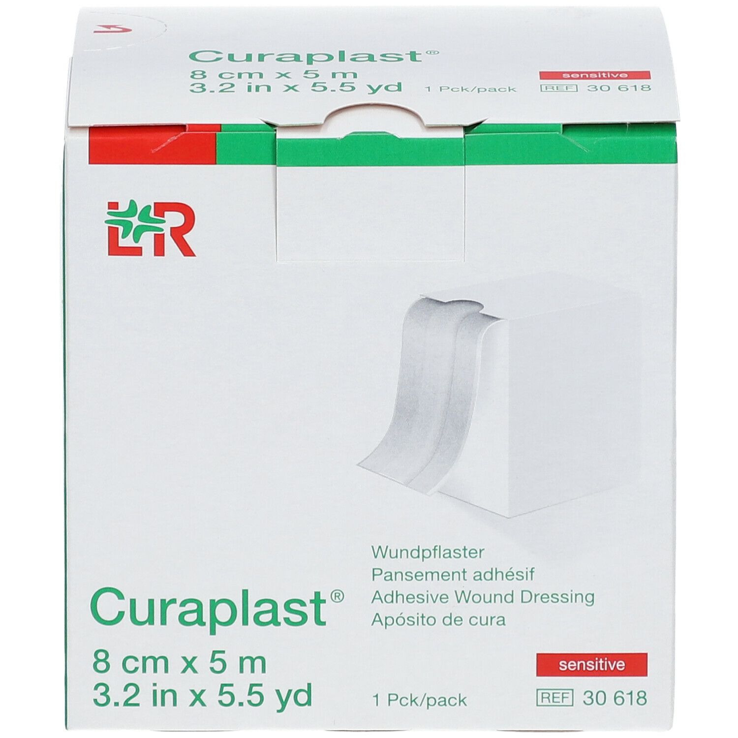 Curaplast® sensitiv Wundschnellverband 8 cm x 5 m