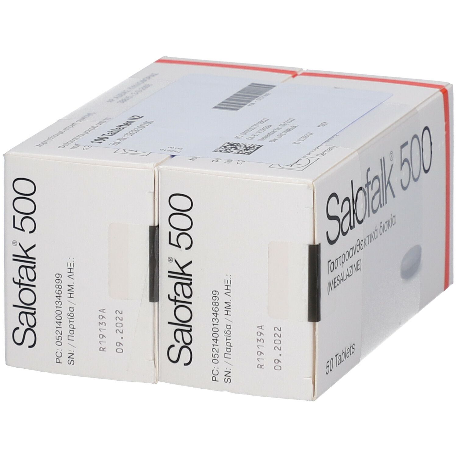 Salofalk 500 magensaftresistente Tabletten 100 St magensaftresistent