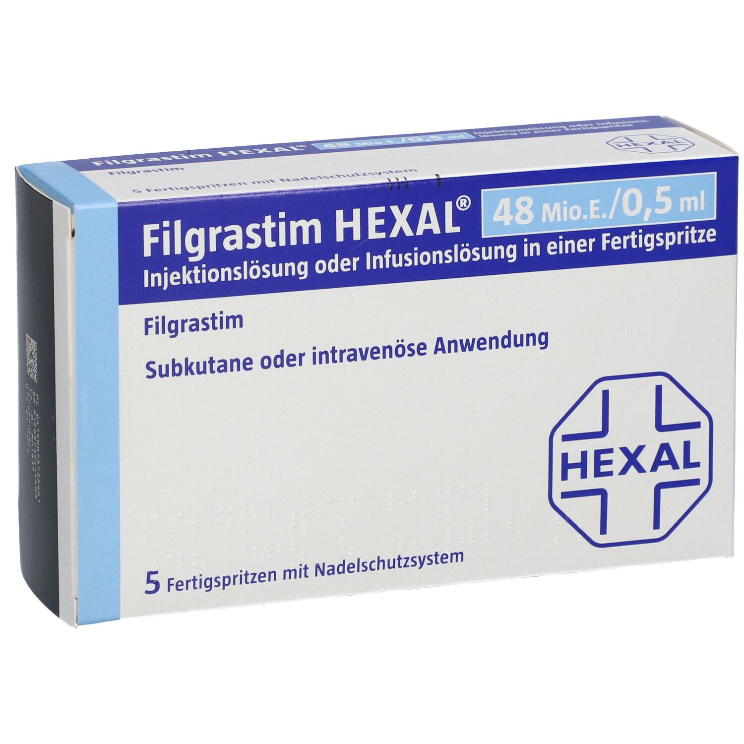 Filgrastim HEXAL® 48 Mio.E./0,5 ml 5 St