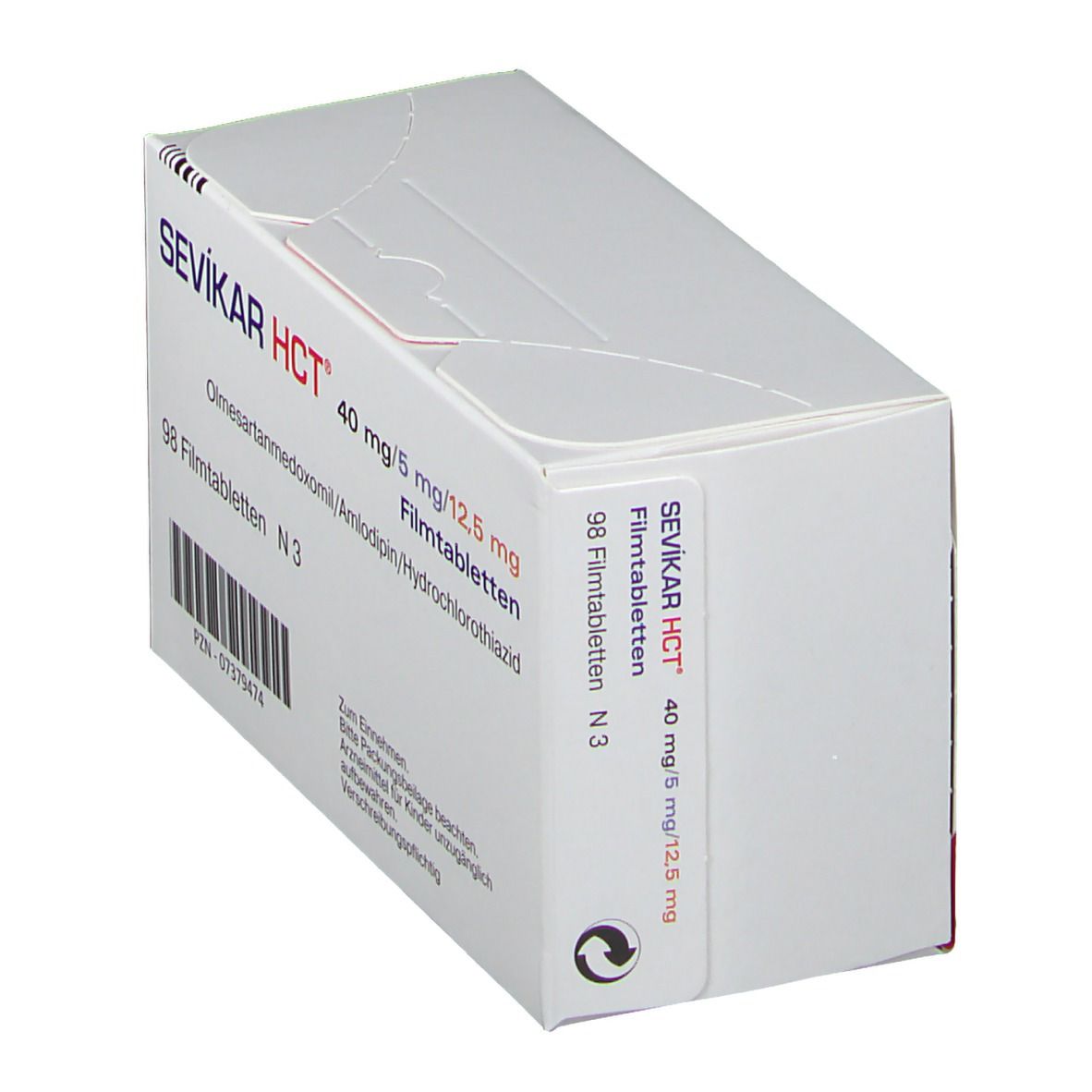 SEVIKAR HCT® 40mg/5mg/12,5mg