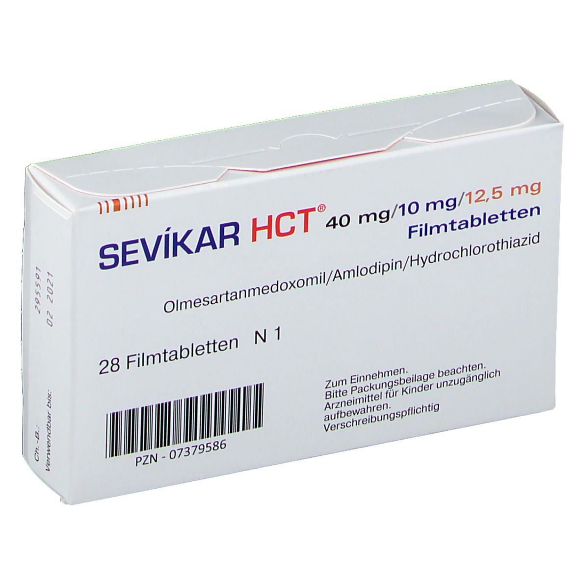 SEVIKAR HCT® 40mg/10mg/12,5mg