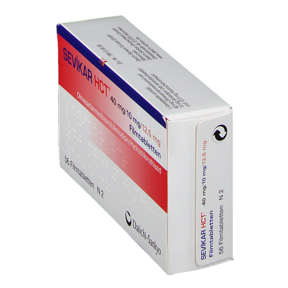 SEVIKAR HCT® 40mg/10mg/12,5mg