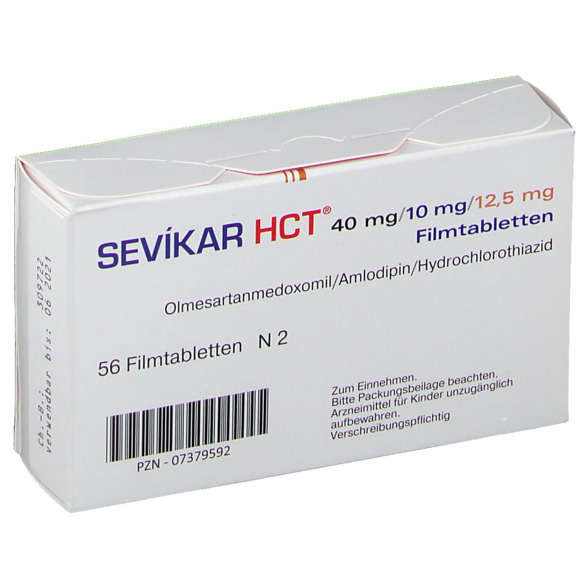 SEVIKAR HCT® 40mg/10mg/12,5mg