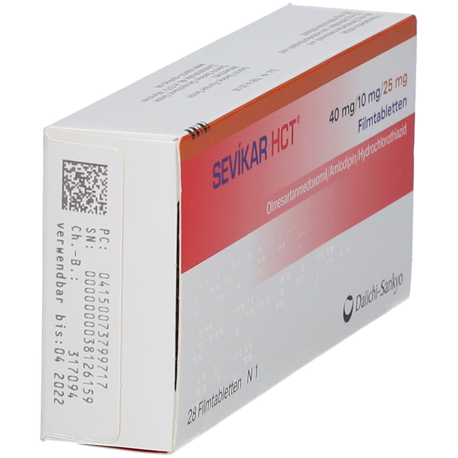 SEVIKAR HCT® 40mg/10mg/25mg