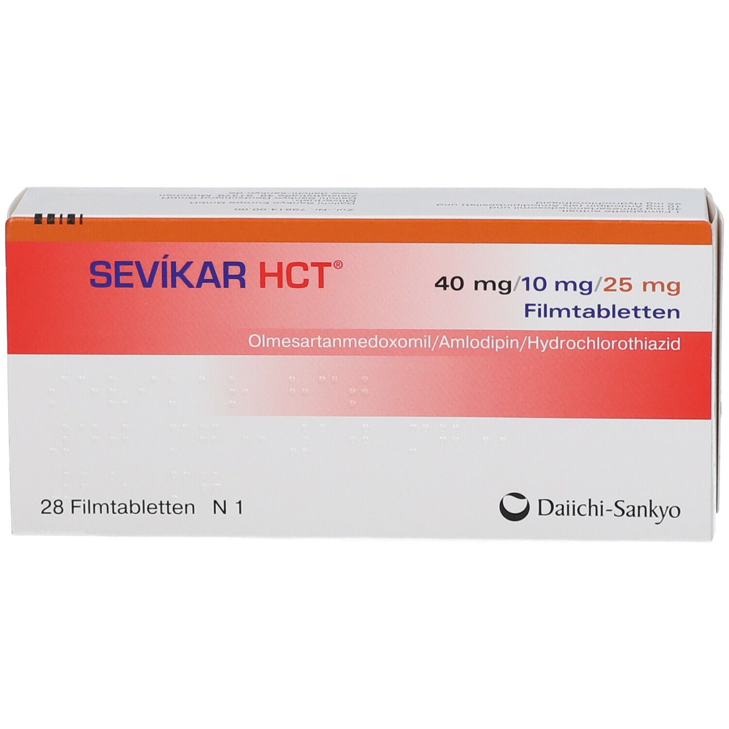 SEVIKAR HCT® 40mg/10mg/25mg