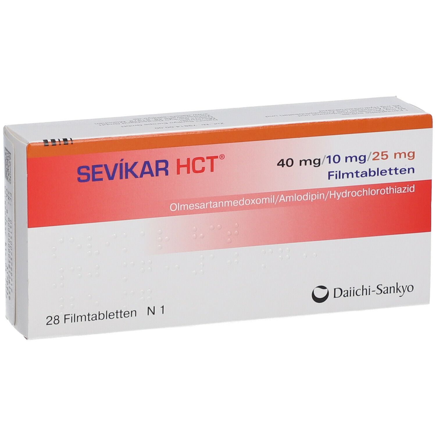 SEVIKAR HCT® 40mg/10mg/25mg