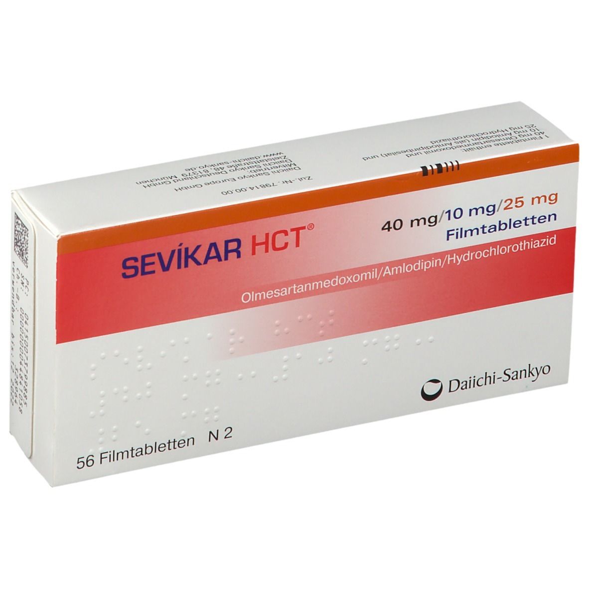 SEVIKAR HCT® 40mg/10mg/25mg