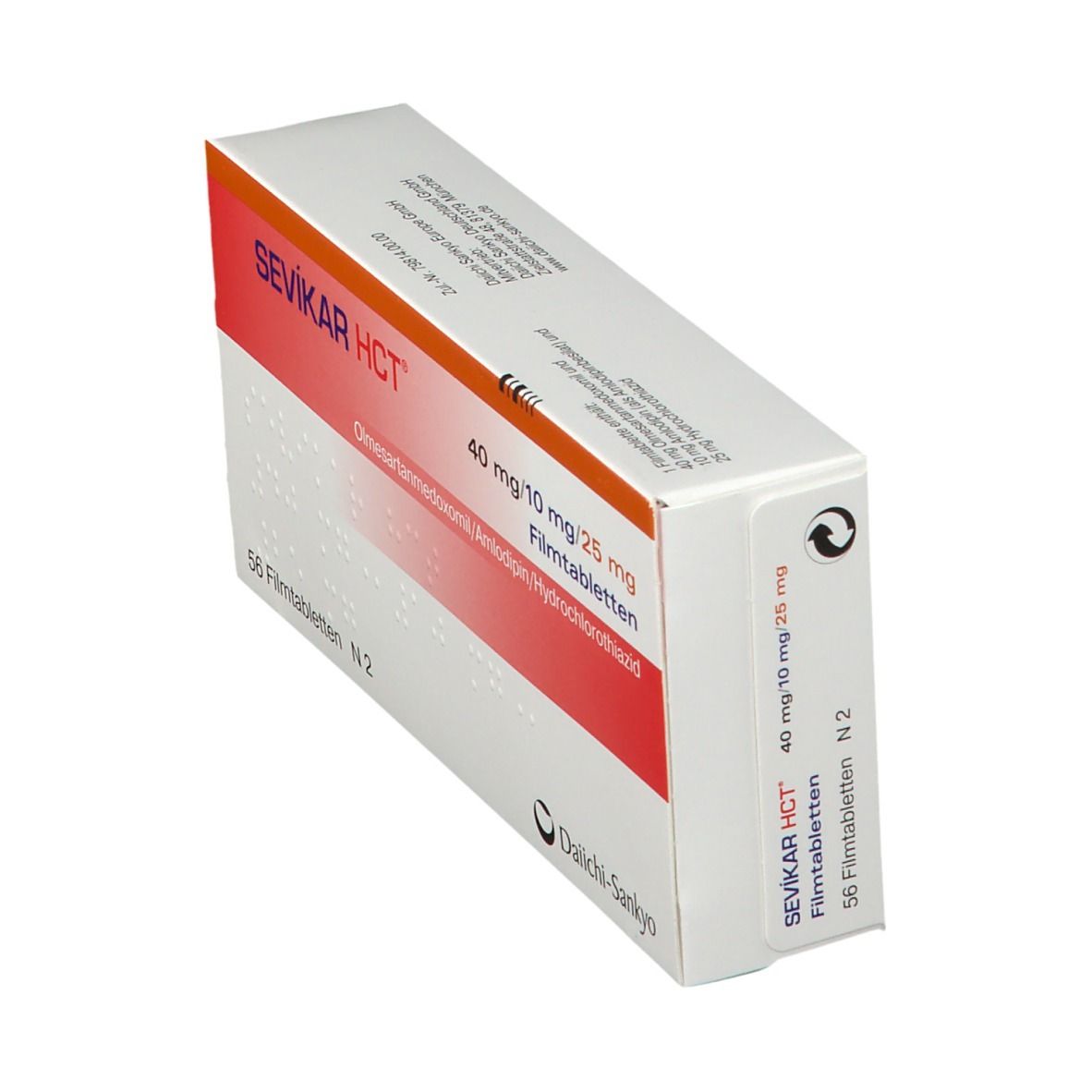 SEVIKAR HCT® 40mg/10mg/25mg