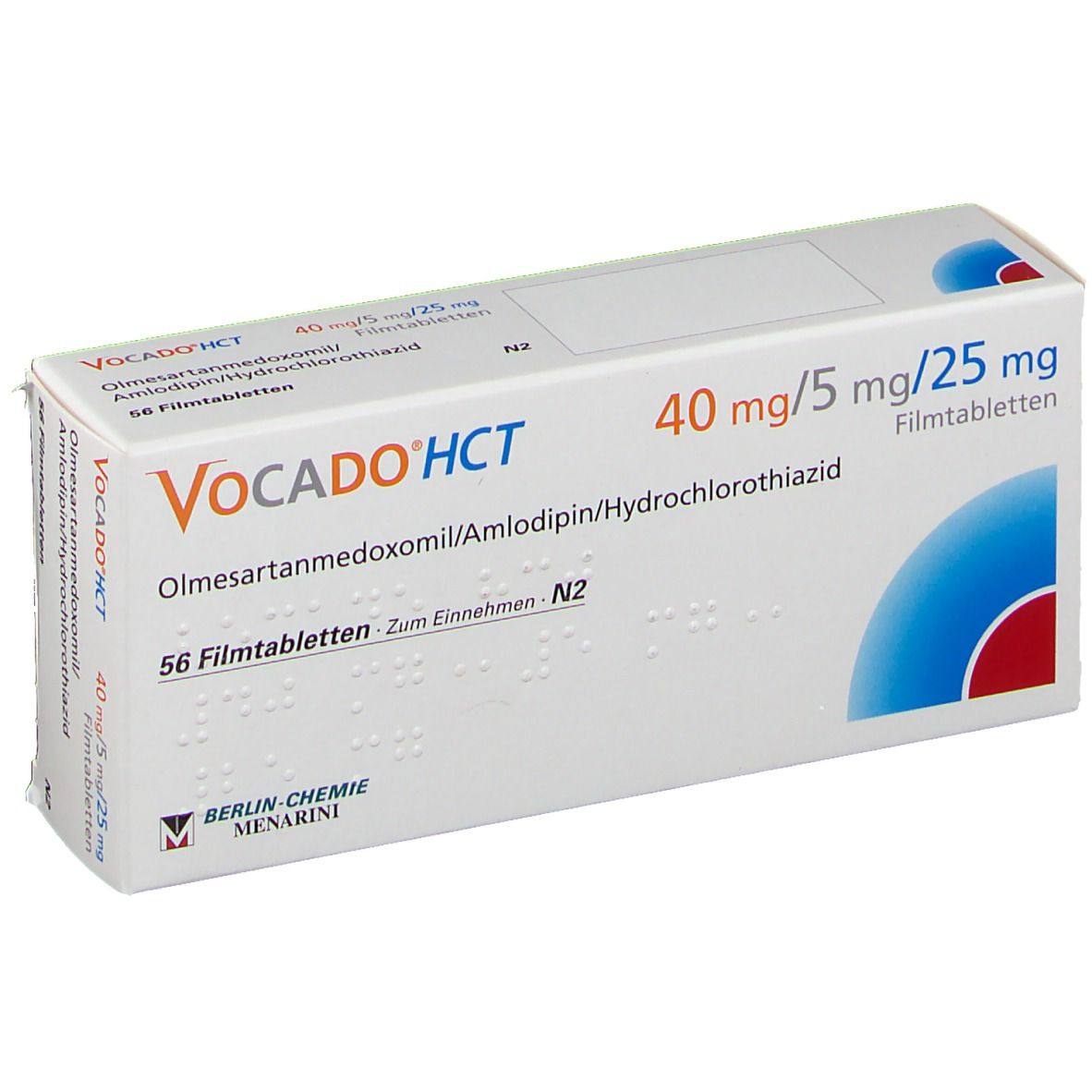 Vocado®HCT 40 mg/5 mg/25 mg