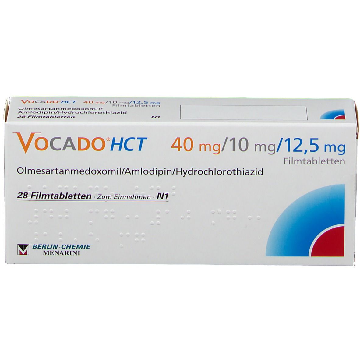 Vocado®HCT 40 mg/10 mg/12,5 mg