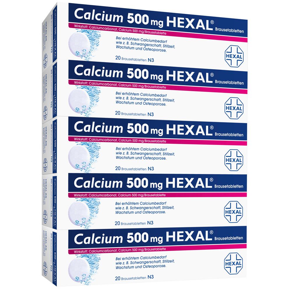 Calcium 500 mg HEXAL®