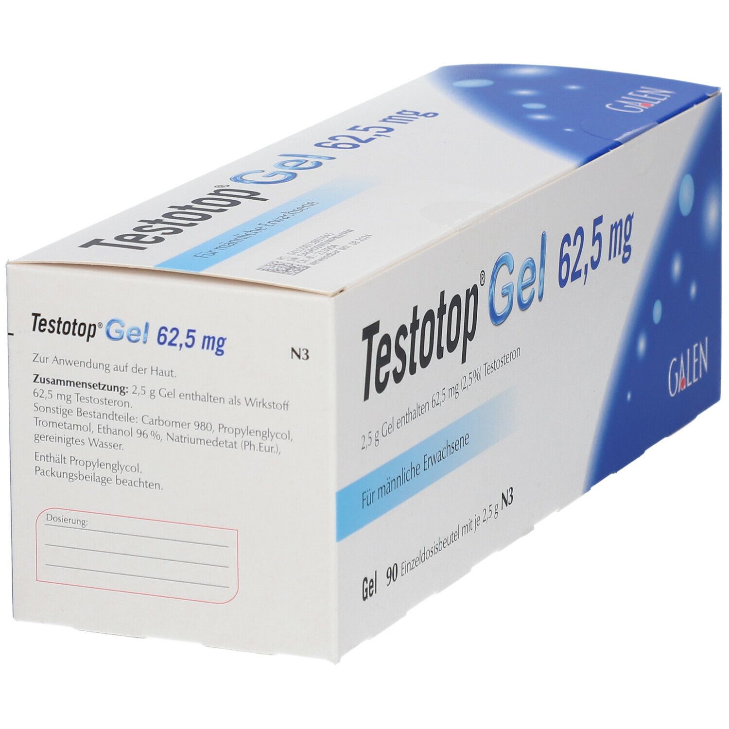 Testotop® Gel 62,5 mg