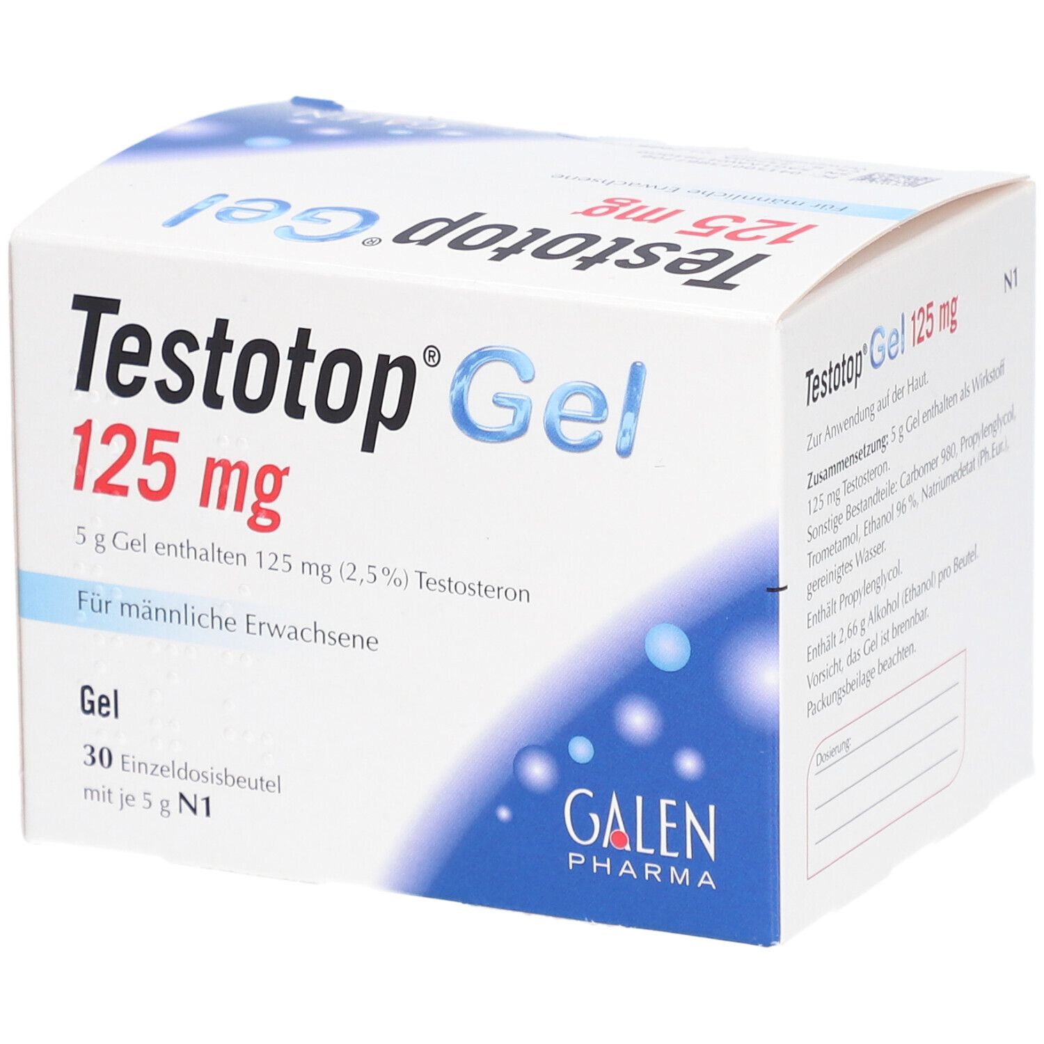 Testotop® Gel 125 mg