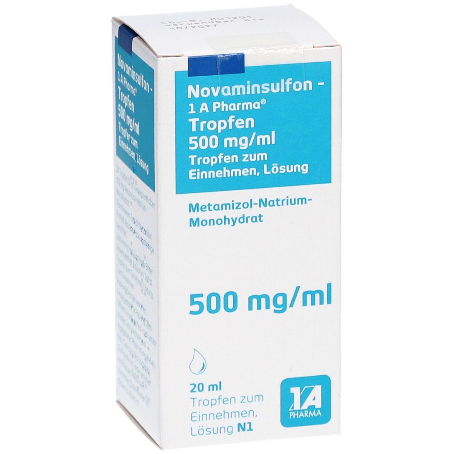Novaminsulfon A Pharma Tropfen Mg Ml Ml Shop Apotheke Com