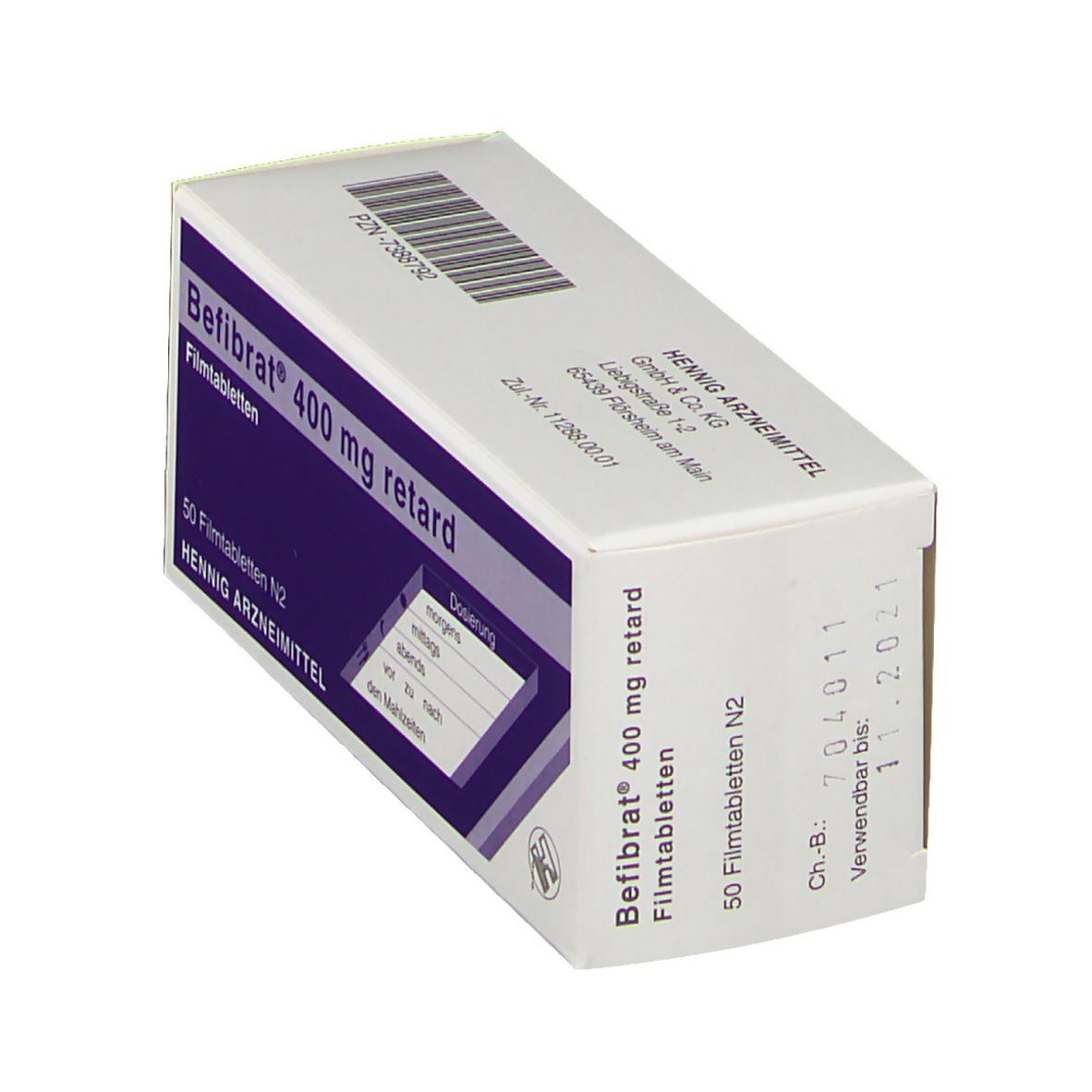 Befibrat® 400 mg retard