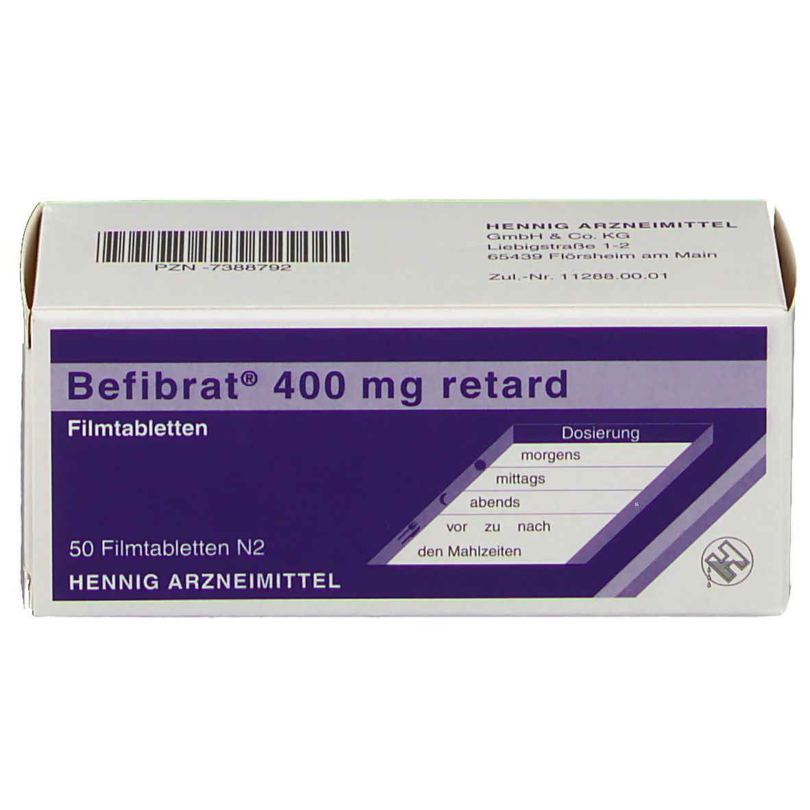 Befibrat® 400 mg retard
