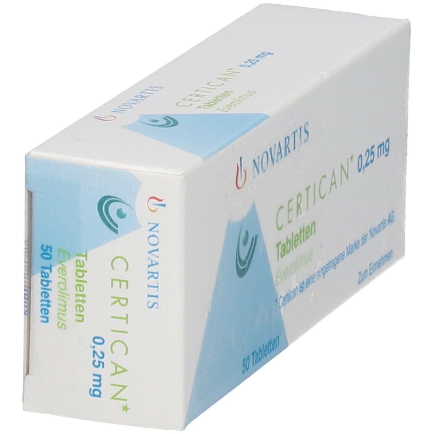 Certican 0,25 mg Tabletten 50 St