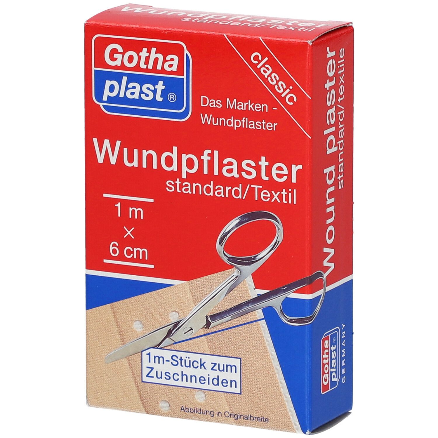 GothaPlast® Wundpfl.stand.1 m x 6 cm